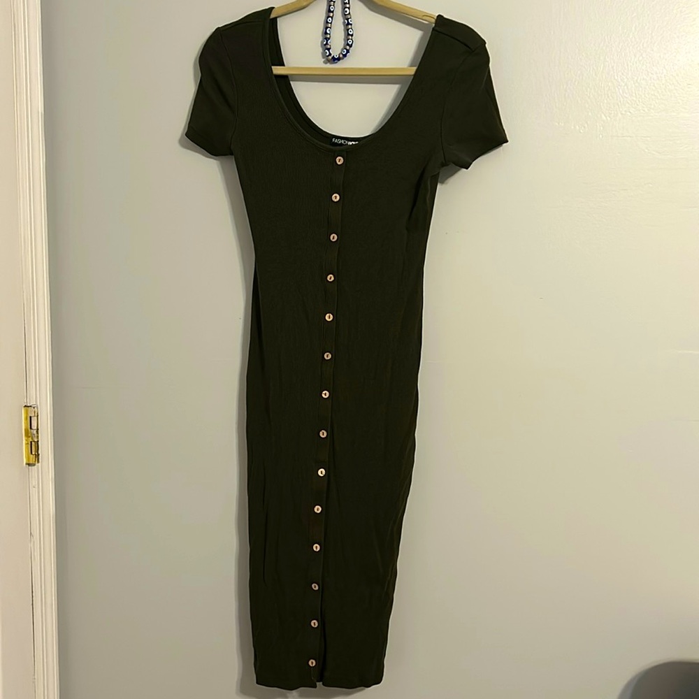 Button down dress